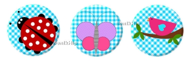 Button 25 mm Spring
